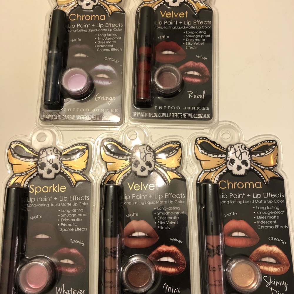 Tattoo Junkee lipstick bundle